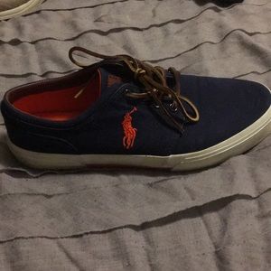 Polo by Ralph Lauren Navy Sneaker